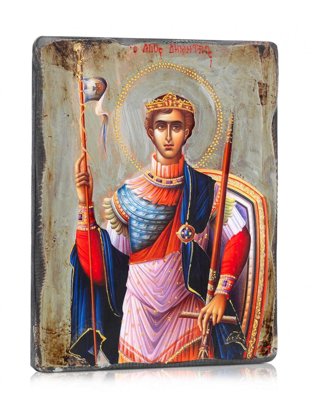 Saint Demetrios Icon - TheHolyArt
