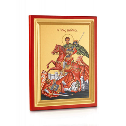 Saint Demetrius - Carved Wood - 1