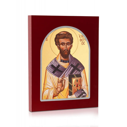 Saint Eleftherios the Hieromartyr - Carved Wood - 4