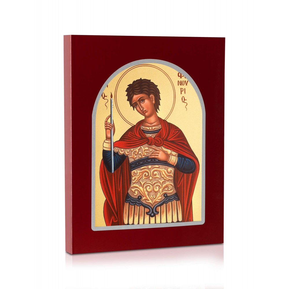 Saint Phanourios (Bust) - Carved Wood - 4
