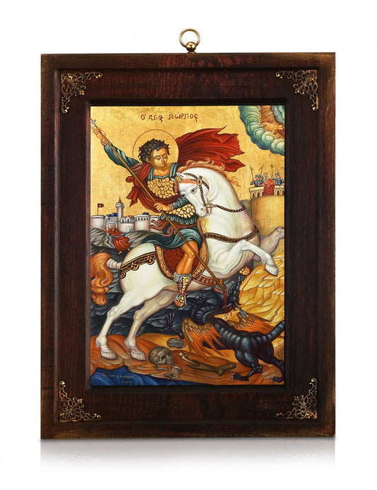 Saint George the Great Martyr Icon - TheHolyArt