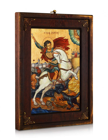 Saint George the Great Martyr Icon - TheHolyArt