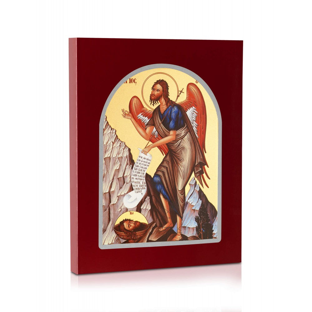 Saint John the Forerunner - Carved Wood - 4