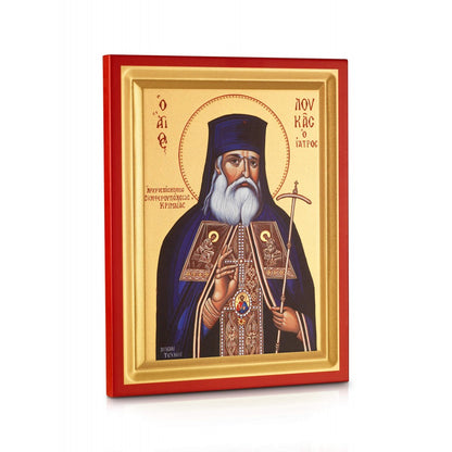 Saint Luke the Surgeon (Bust) - Carved Wood - 1