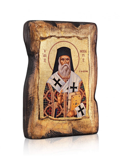 Saint Nektarios of Aegina Icon - TheHolyArt