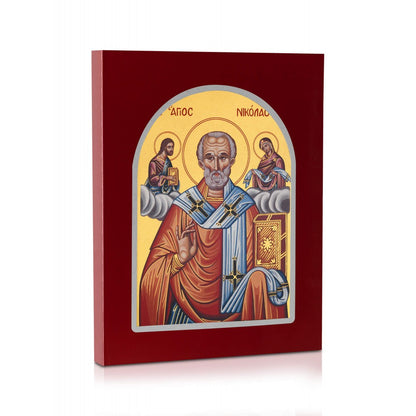 Saint Nicholas (Bust) - Carved Wood - 4