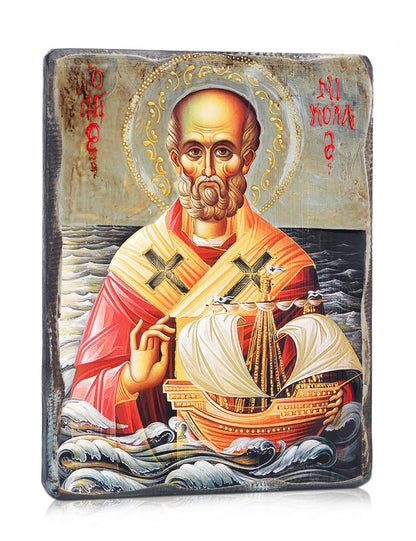 Saint Nicholas Icon - TheHolyArt