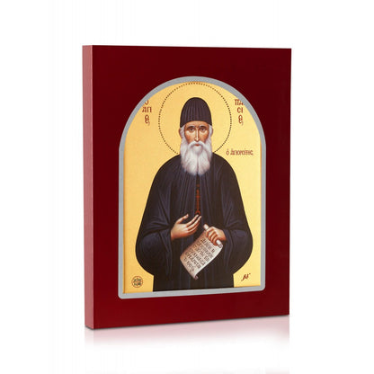 Saint Paisios the Athonite - Carved Wood - 4