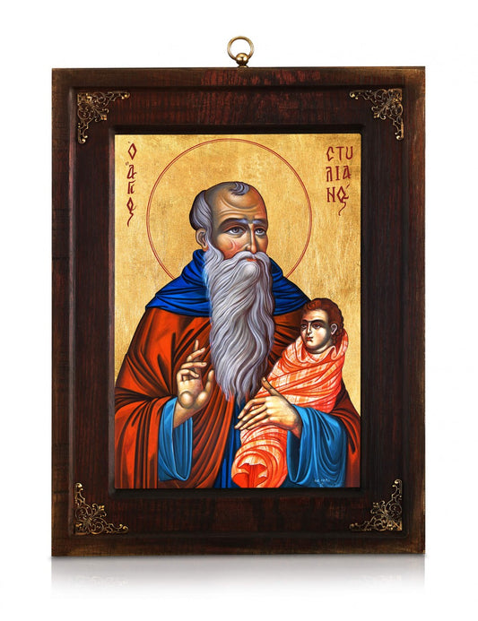 Saint Stylianos Icon - TheHolyArt