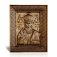 Archangel Michael icon, Handmade Greek Orthodox icon of St Michael, Hand Carved Byzantine art wall hanging on wood plaque religious icon, religious gift (Copy) TheHolyArt