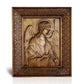 Archangel Michael icon, Handmade Greek Orthodox icon of St Michael, Hand Carved Byzantine art wall hanging on wood plaque religious icon, religious gift TheHolyArt
