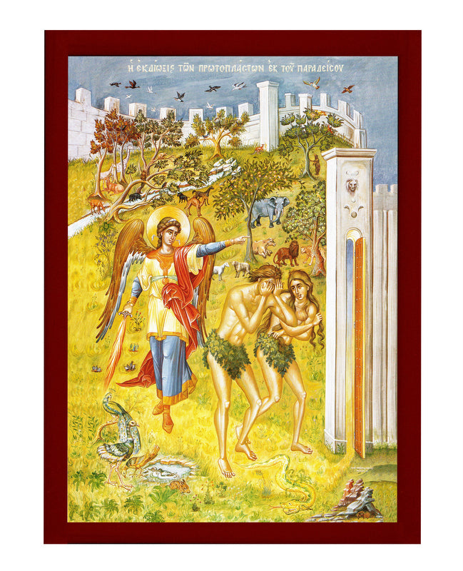 Copy of Saint George & Saint Demetrius icon, Handmade Greek Orthodox icon of St George, Byzantine art wall hanging icon wood plaque, religious decor TheHolyArt