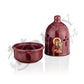 Christian Ceramic Handmade Altar Oil Vigil Lamp with Cross, Prayer Standing Table Oil Lamp Orthodox Oil Candle religious decor - TheHolyArt