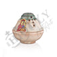 Christian Ceramic Handmade Altar Oil Vigil Lamp with Cross, Prayer Standing Table Oil Lamp Orthodox Oil Candle religious decor - TheHolyArt