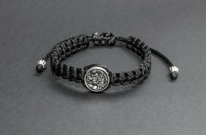 Saint Medal Macrame Bracelet - TheHolyArt