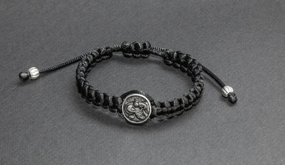 Saint Medal Macrame Bracelet - TheHolyArt