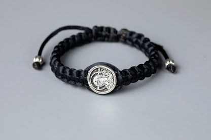 Saint Medal Macrame Bracelet - TheHolyArt