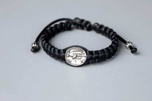 Saint Medal Macrame Bracelet - TheHolyArt