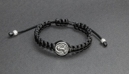 Saint Medal Macrame Bracelet - TheHolyArt