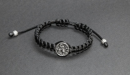 Saint Medal Macrame Bracelet - TheHolyArt