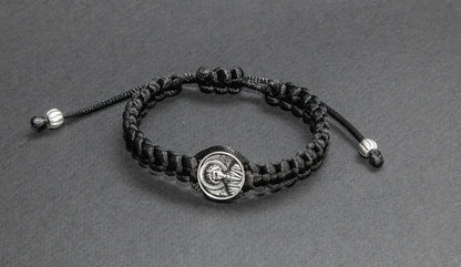 Saint Medal Macrame Bracelet - TheHolyArt