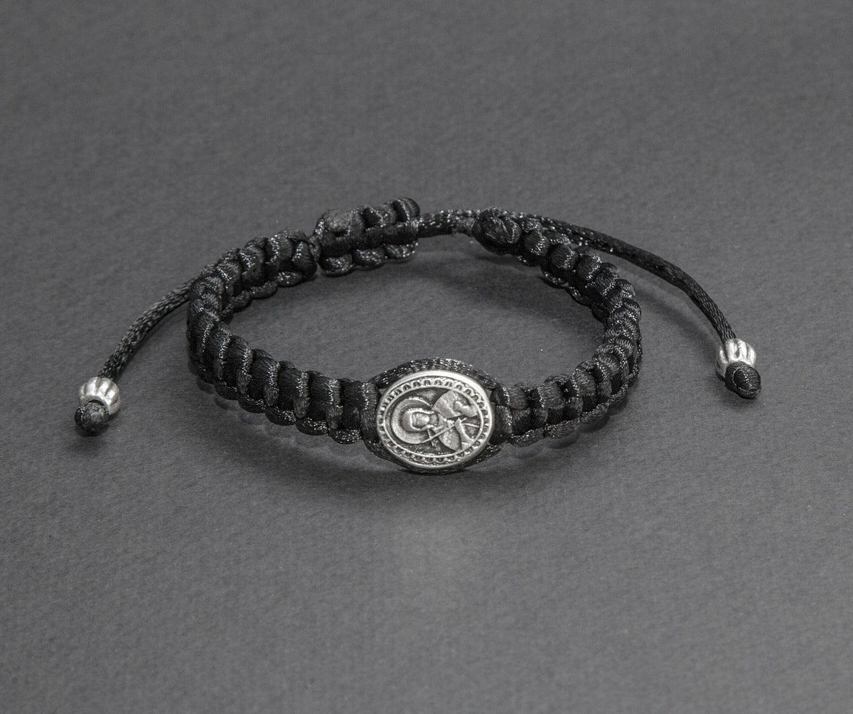 Saint Medal Macrame Bracelet - TheHolyArt