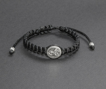 Saint Medal Macrame Bracelet - TheHolyArt