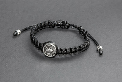 Saint Medal Macrame Bracelet - TheHolyArt