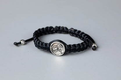 Saint Medal Macrame Bracelet - TheHolyArt