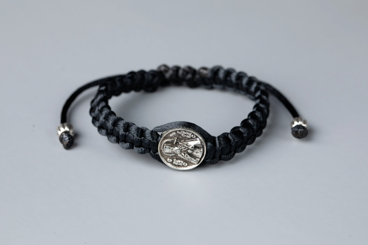 Saint Medal Macrame Bracelet - TheHolyArt
