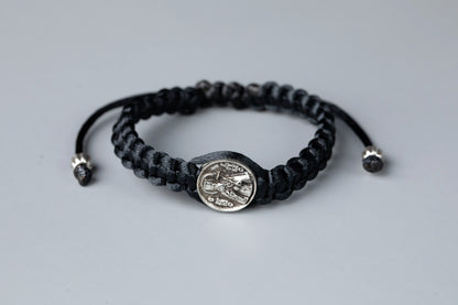 Saint Medal Macrame Bracelet - TheHolyArt