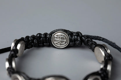 Seven Medal Macrame Bracelet - TheHolyArt