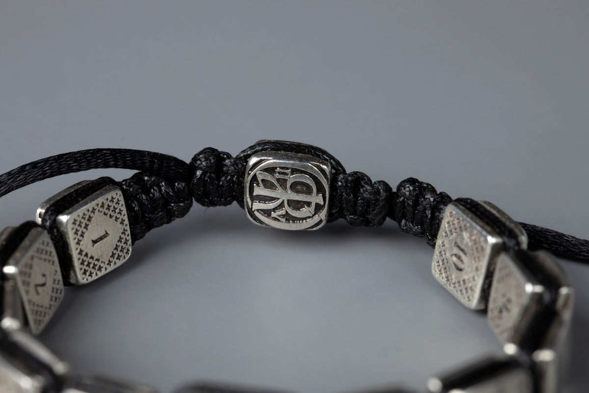 Prayer Bracelet with Silver-Plated Prayer Plaques - TheHolyArt