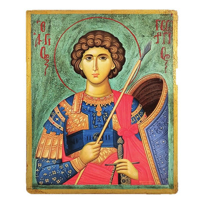 Crackle Colour Orthodox Icon - TheHolyArt