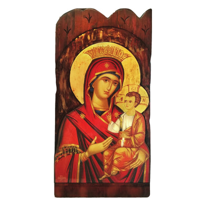 Large Relief Gold Leaf Orthodox Icon - TheHolyArt
