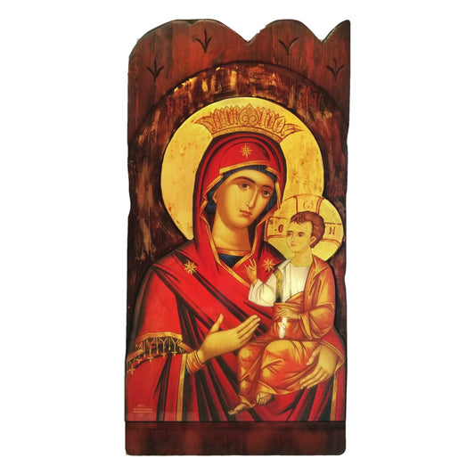 Large Relief Gold Leaf Orthodox Icon - TheHolyArt