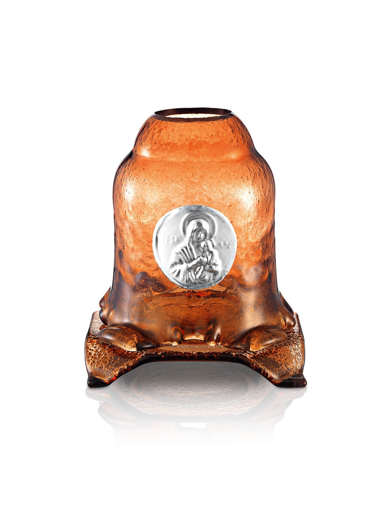 Orthodox vigil lamp Small Church design – front view | TheHolyArt