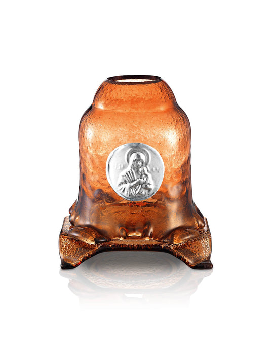 Orthodox vigil lamp Small Church design – front view | TheHolyArt