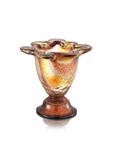 Orthodox vigil lamp Cone design – front view | TheHolyArt
