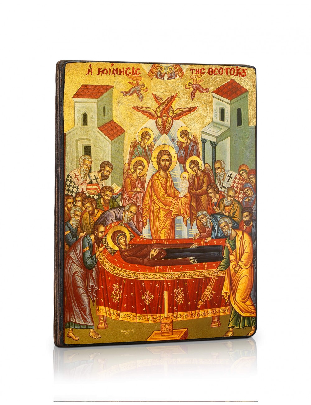 The Dormition of the Theotokos Icon - TheHolyArt