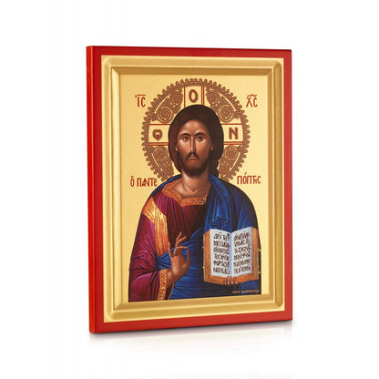 Jesus Christ the All-Seeing - Carved Wood - 1