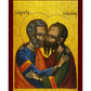 Apostle Peter and Paul icon, Handmade Greek Orthodox icon of St Peter and St Paul the Apostles, Byzantine art wall hanging, religious gift TheHolyArt