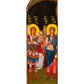 Archangel Michael & Archangel Gabriel icon, Byzantine art wall hanging, Greek Orthodox icon wood plaque, religious decor TheHolyArt
