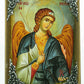 Archangel Michael icon Handmade Greek Orthodox icon of St Michael, Byzantine art wall hanging on wood plaque religious icon, religious gift(2) TheHolyArt