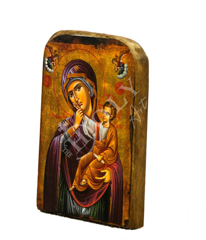 20 pcs Custom Greek Handmade Orthodox icon Bomboniera Martyrika Wedding Baptism Christening Favors 14x9cm - TheHolyArt
