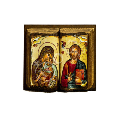 20 pcs Custom Greek Handmade Orthodox icon Bomboniera Martyrika Wedding Baptism Christening Favors 13x13cm - TheHolyArt