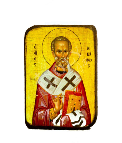 20 pcs Custom Greek Handmade Orthodox icon Bomboniera Martyrika Wedding Baptism Christening Favors 12x9cm - TheHolyArt
