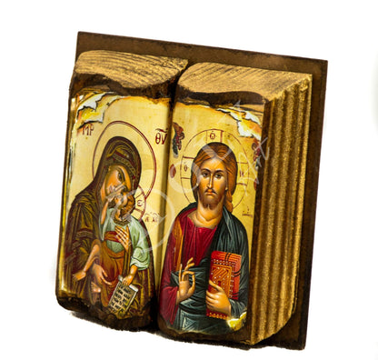 20 pcs Custom Greek Handmade Orthodox icon Bomboniera Martyrika Wedding Baptism Christening Favors 13x13cm - TheHolyArt