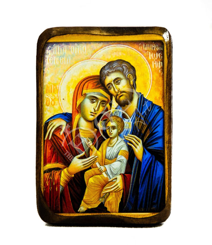 20 pcs Custom Greek Handmade Orthodox icon Bomboniera Martyrika Wedding Baptism Christening Favors 14x9cm - TheHolyArt