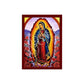 Our Lady of Guadalupe icon, Handmade Catholic Icon of Virgin Mary de Guadalupe, Mother of God, Theotokos wall hanging wood plaque